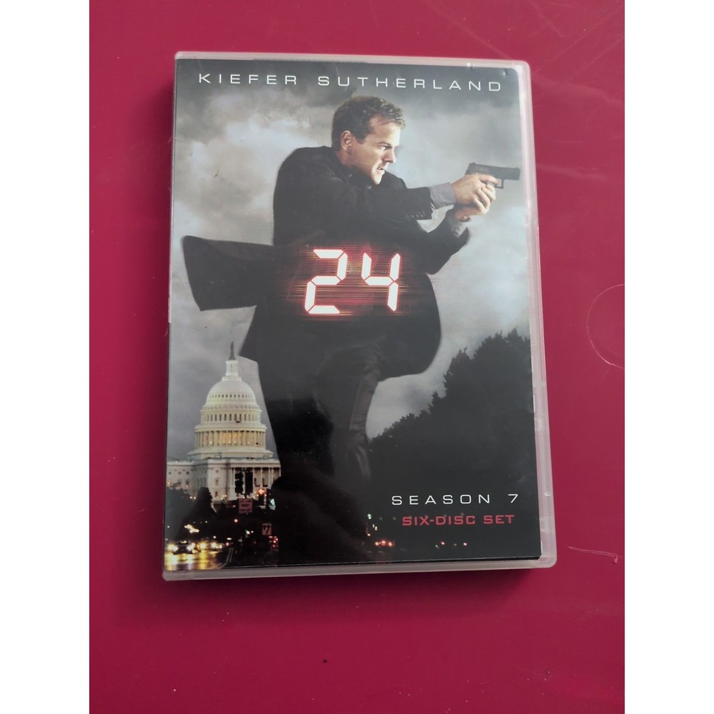 24: Season Seven Six Disc Set DVD Kiefer Sutherland